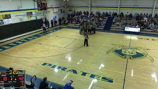 Crystal River vs Lecanto JV Mens Basketball [upl. by Yenhoj]