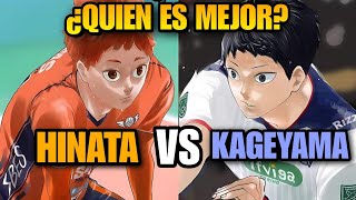 HINATA VS KAGEYAMA  ¿Quien es mejor jugador al final del Manga  Haikyuu Post Time Skip [upl. by Sidney]