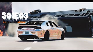 BeamNG Drive Movie Fire Impact Part 3 Sound Effects S01E03 [upl. by Nuahsyd]