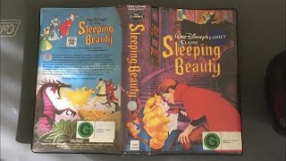 Opening and Closing To quotSleeping Beautyquot Walt Disney Home Video VHS New Zealand 1989 REUPLOADED [upl. by Lourie]