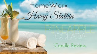 🍍PINEAPPLE COLADA🍍HomeWorx By Harry Slatkin Review [upl. by Mari]