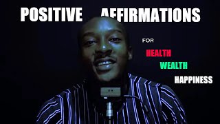 ASMR 12 Hours Of Whispered Positive Affirmations For Health Wealth amp Happiness [upl. by Camfort]