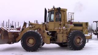 1988 CAT 966E Wheel Loader [upl. by Ayetal]