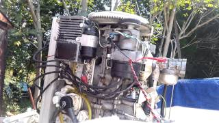 Chrysler outboard setting ignition timing Part 3 [upl. by Soloman]