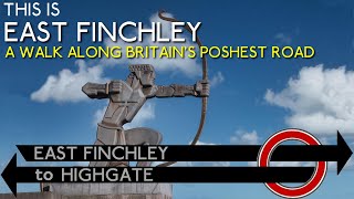 Walking the London tube East Finchley to Highgate [upl. by Granger]