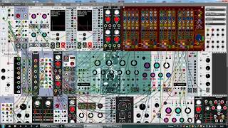 VCV Rack  Robots Cleaning The Cave  Generative Ambient Patch  Synthikat [upl. by Demmahum273]