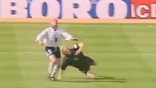 Paul Gascoigne GAZZA all career goals almost [upl. by Ihteerp368]