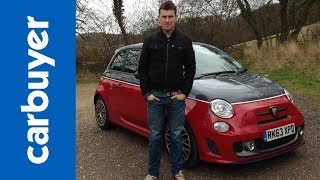 Fiat 500 Abarth hatchback 2014 review  Carbuyer [upl. by Gnot]