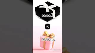 😇🥳choose your gift 🎁🎉🎉gift shorts viral [upl. by Rosalee]