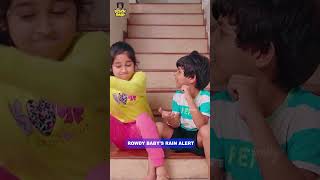 Mazhai VaruthuMazhai Varuthu kudai kondu va comedy rowdybabyaazhiya babymusic funny [upl. by Yalahs]