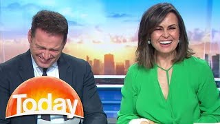 Hosts lose it over 93yearolds raunchy joke [upl. by Nenney]