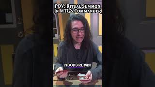 POV Ritual Summoning in MTG Commander  Magic The Gathering  shorts edh mtg commander [upl. by Norine]