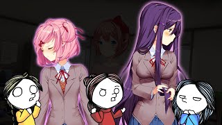 Jealousy And Neglect  Doki Doki Literature Club PART 4 [upl. by Aisekal887]