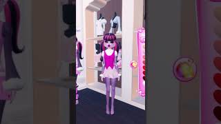 Tutorial for draculaura in dti fyp monsterhigh dti roblox dresstoimpress draculaura [upl. by Azral498]