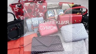 Моя коллекция сумок Rebecca Minkoff Guess Love Moschino Michael Kors BraccialiniЧасть 1 [upl. by Eizus]