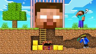 I Stole Herobrines Secret Treasure In Minecraft [upl. by Astto62]