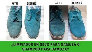 Limpieza en seco manchas difíciles en zapatos de gamuza  Mejor limpiador gamuza  3xídra [upl. by Koziel295]