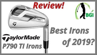 TaylorMade P790 TI Irons Review  The Best Irons of 2019 [upl. by Cullan]