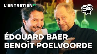 Édouard Baer amp Benoît Poelvoorde  LEntretien — ADIEU PARIS [upl. by Ocirnor]