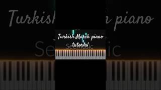 Turkish March piano tutorial [upl. by Ahsinoj693]