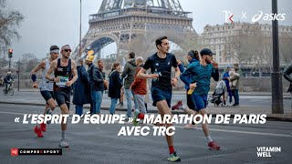 Lesprit déquipe  Marathon de Paris 2023 [upl. by Minier176]