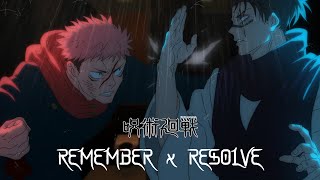 REMEMBER my RESOLVE  Jujutsu Kaisen Season 2 OST [upl. by Erminie592]