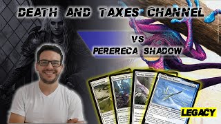 MTGO Legacy  Death and Taxes vs Dimir Shadow Aggro [upl. by Annahsar]