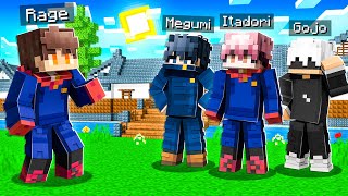 Minecraft JUJUTSU KAISEN Level 1 to Level 100  Mod Showcase [upl. by Aztiraj152]