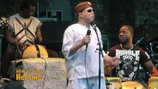 A Demain LIVE by Salif Keita African Music Festival Hertme 2013 [upl. by Palladin]