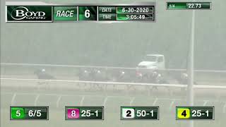 Belterra Park 6302020 Race 6 [upl. by Ahsaercal607]