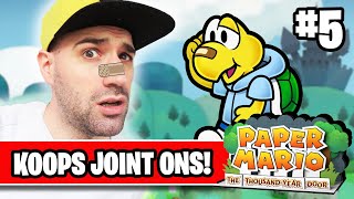 Naar het KASTEEL met KOOPS   Paper Mario The Thousand Year Door 5 [upl. by Bobbie]