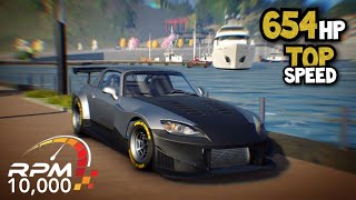 CarX Street HS2 Max Upgrade Gameplay  HS2 Top Speed [upl. by Yerffeg]