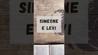 Simeone e Levi I Figli di Giacobbe god jesuscristo jeshua genesi bibbia [upl. by Oikim]