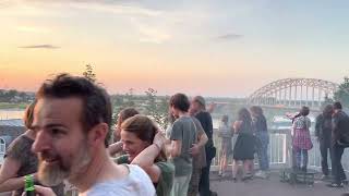 Nijmegen The Netherlands Ep8 Vierdaagsefeesten De Bastei Tower [upl. by Treble]