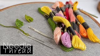 Hand Embroidery for beginners  Needle and Threads  HandiWorks 103 [upl. by Servais939]