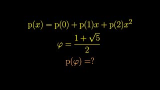 Polynomials Problem 1 [upl. by Yadsendew416]