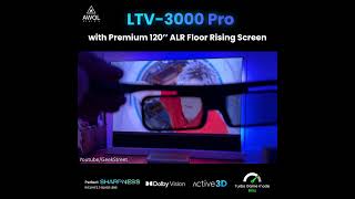 BEST 4K Triple LASER Projector 2023  AWOL VISION LTV3000 Pro UST Projector Review [upl. by Asirrak]