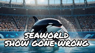 Seaworld Killer WhaleOrca Show Goes Wrong with subtitles [upl. by Dlabihcra]