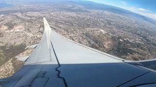 Aeromexico 737max 9 take off Tijuana to Mexico City [upl. by Leeann]