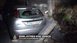 Zemljotres u BiH osjetilo 600000 ljudi povrijeđene četiri osobe [upl. by Atekram]