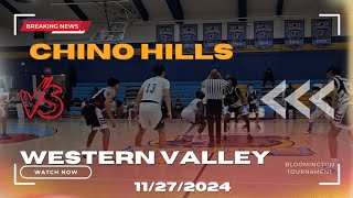 Chino Hills vs Western Valley 11272024 [upl. by Grunenwald408]