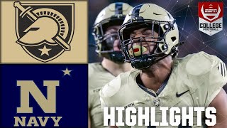 Army Black Nights vs Navy Midshipmen  Full Game Highlights [upl. by Snebur]