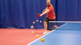 Best table tennis backhands  pongfinity with Benedek olah [upl. by Lilaj]