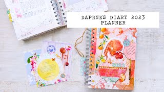 Daphne’s Diary 2023 Planner and How I’m Using It [upl. by Tudela]