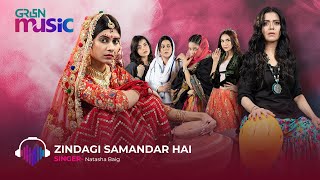 Working Women OST 🎵 Zindagi Samandar Hai  Anoushay Abbasi Maria Wasti  Green TV Music [upl. by Goldia]