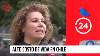 Alto costo de vida en Chile  24 Horas TVN Chile [upl. by Koffler12]