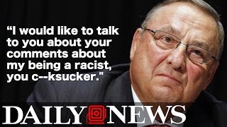 STRONG LANGUAGE Gov Paul LePage leaves profanitylaced voicemail for political rival [upl. by Koblas731]