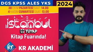 KİTAP FUARINA HEPİNİZ DAVETLİSİNİZ 2024 DGS KPSS ALES YKS [upl. by Dreddy]