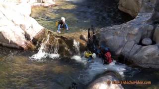 Ardèche et Lozère  Canyoning dans le Chassezac [upl. by Nauqaj]