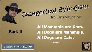 Categorical Syllogisms part 3 [upl. by Otirecul]